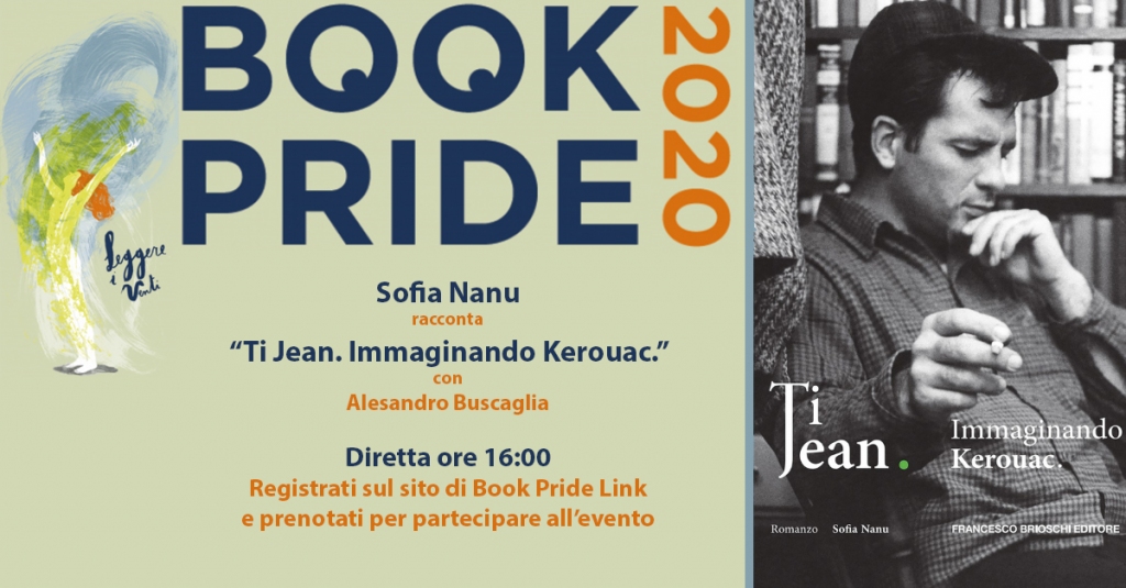 BOOK PRIDE LINK LEGGERE I VENTI: Sofia Nanu, Ti Jean. Diretta ore 16:00