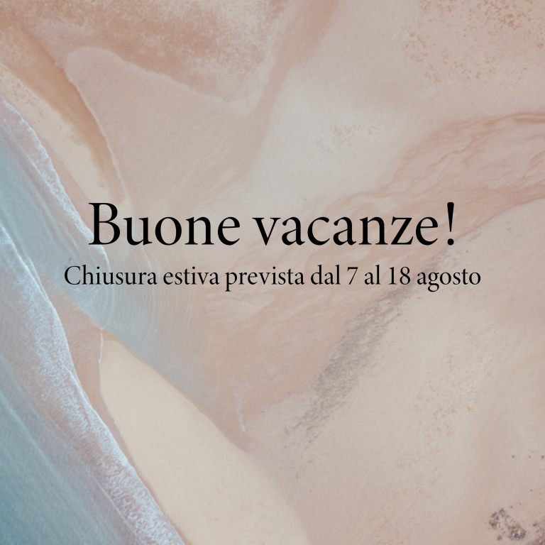Chiusura estiva