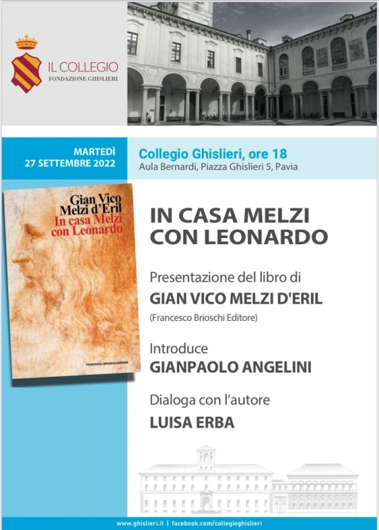 Gian Vico Melzi d'Eril al Collegio Ghislieri di Pavia