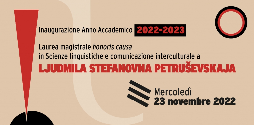 L'Università per Stranieri di Siena conferisce una laurea honoris causa a Ljudmila Petrusevskaja