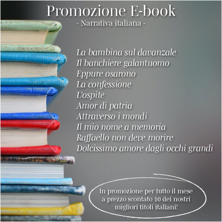 Promozione E-book - Narrativa italiana -